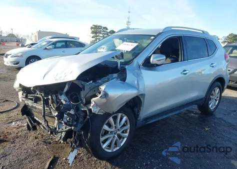 2017 Nissan Rogue Sv из США, поврежденный, VIN JN8AT2MT8HW400543